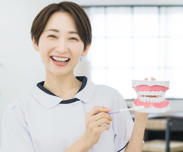 審美治療の様子